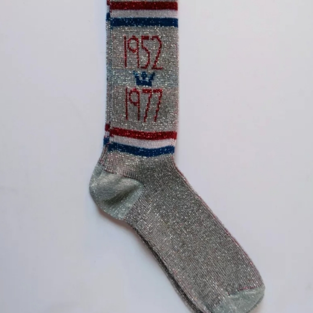 Queen Elizabeth Jubilee socks